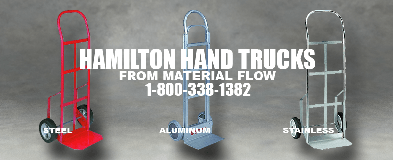 Hamilton hand trucks from Material Flow